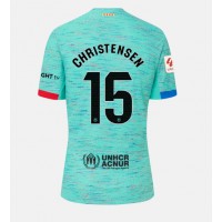 Camiseta Barcelona Andreas Christensen #15 Tercera Equipación para mujer 2023-24 manga corta